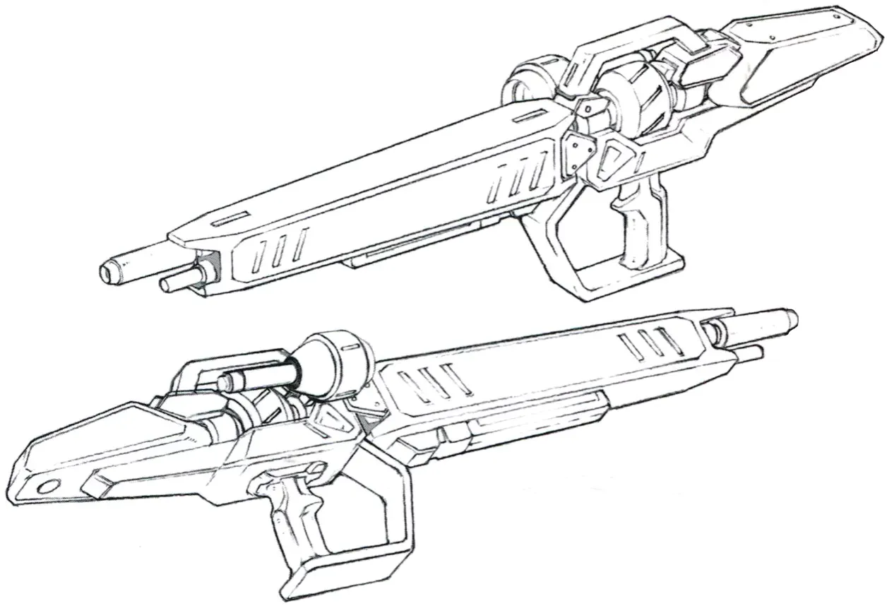 Me02R-F01 Messer Type-F01 long beam rifle