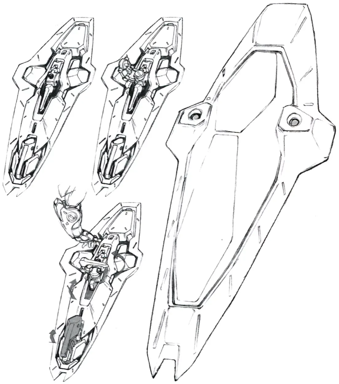 Me02R-F01 Messer Type-F01 shield